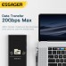 ESSAGER PD 100W LED Indicator Type-C To Type-C L-shaped Magnetic Charge Adapter Fast Charging USB Magnet Connector 20Gbp Data Sync For Macbook Laptop Mobile Phone Tablet