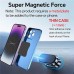 F16 Magnetic Car Phone Holder Stand Mobile Cell Air Vent Magnet Mount GPS Support in Car for iPhone 15 14 13 for Samsung Xiaomi Huawei