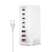 [GaN Tech]Bakeey 268W 8-Port USB PD Charger 3USB-A+5USB-C PD QC Fast Charging Desktop Charging Station EU Plug US Plug for iPhone 15Pro Max for Samsung Galaxy Flip5 for Huawei Mate60 Pro for Xiaomi 13pro