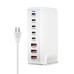 [GaN Tech]Bakeey 268W 8-Port USB PD Charger 3USB-A+5USB-C PD QC Fast Charging Desktop Charging Station EU Plug US Plug for iPhone 15Pro Max for Samsung Galaxy Flip5 for Huawei Mate60 Pro for Xiaomi 13pro