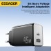 [GaN Tech] ESSAGER ES-CD40 45W 2-Port USB PD Charger USB-A+USB-C PD3.0 QC4.0 PPS FCP AFC Apple 2.4A Fast Charging Wall Charger Adapter EU Plug for iPhone 15 14 13 for Huawei Pura 70 Ultra for Xiaomi Civi4 Pro for Samsung Galaxy S24