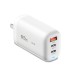 [GaN Tech] Essager 65W 3-Port USB PD Charger 2Type-C+USB-A PD3.0 QC3.0 Fast Charging Wall Charger Adapter EU Plug US Plug UK Plug for iPhone 13 14 14Pro 14Pro Max for Samsung Galaxy S23 for Oppo Reno9 for Huawei Mate50