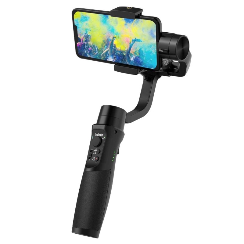 Hohem iSteady Mobile+ 3-Axis Handheld Smartphone Gimbal 360° Rotary Mobile Phone Stabilizer for iPhone 15 14 13 for Xiaomi Huawei POCO