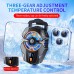 J20 Digital Display Mobile Phone Radiator Three Speed Adjustable Cooling Mobile Fan for iOS Android Gaming Cooler