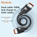 MCDODO 2-In-1 100W Data Cable Support AFC FCP Fast Charging Data Transmission Cord Line 1.2m long For iPhone 13 Pro Max For Samsung Galaxy S22