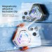 MS601 20W Mobile Phone Cooler Magnetic Semiconductor Fast Speed Cooling Fan Radiator RGB Light for iPhone Android Mobile Cooling Heat Sink