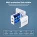 PD20W 2-Port USB PD Charger Dual 20W USB-C PD3.0 QC3.0 Fast Charging Wall Charger Adapter EU Plug for iPhone 12 13 14 14 Pro Max for Huawei Mate50 for Redmi K60 for Samsung Galaxy S22