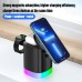 T15 15W 10W 7.5W 5W Wireless Charger Fast Wireless Charging Dock for Qi-enabled Smart Phones for iPhone 12 13 14 14Pro 14 Pro Max for AirPods for Apple Watch