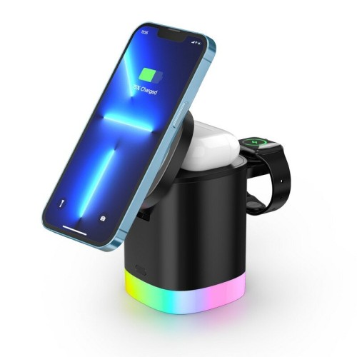 T15 15W 10W 7.5W 5W Wireless Charger Fast Wireless Charging Dock for Qi-enabled Smart Phones for iPhone 12 13 14 14Pro 14 Pro Max for AirPods for Apple Watch