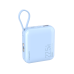 Teclast M10 Pro 10000mAh 22.5W Fast Charging Buile-in Dual Cable 3 Output 1 Input Mini Portable Type-C Power Bank