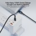 Toocki 100W Type-C to Type-C Cable QC4.0 Fast Charging Data Transmission Thick Wire Core Line 0.5M/1M/2M Long for Huawei Mate50 for Xiaomi Mi13 for Samsung Galaxy Z Flip 4 for OPPO Reno8 for Pad Air4 10.9