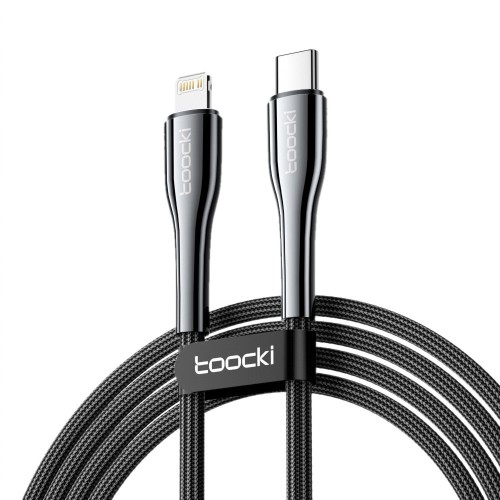 Toocki PD 20W Type-C To iP Cable Zinc Alloy Fast Charging Data Transmission Tinned Copper Core Line 1M/2M Long For iPhone 11 12 13 14 14 Plus 14 Pro Max for iPad