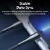 Toocki PD 20W Type-C To iP Cable Zinc Alloy Fast Charging Data Transmission Tinned Copper Core Line 1M/2M Long For iPhone 11 12 13 14 14 Plus 14 Pro Max for iPad