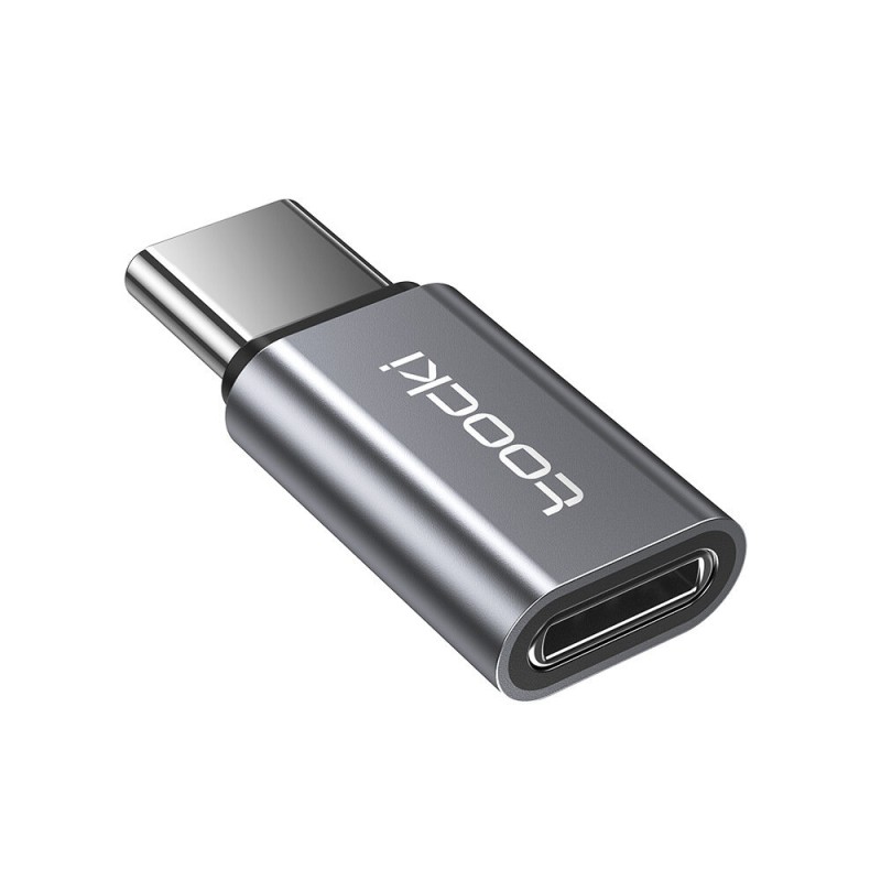 Toocki Z9 Type-C Male to iP Female Aluminum Alloy Adapter Converter for Phone Computer Laptop