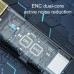 Type-C/ IOS Interface Noise Reduction Wireless Lavalier Microphone Clip-on Lapel Mic For iPhone Audio Video Recording
