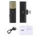 Type-C/ IOS Interface Noise Reduction Wireless Lavalier Microphone Clip-on Lapel Mic For iPhone Audio Video Recording