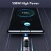 USAMS US-SJ671 100W Type-C to Type-C Digital Display Cable Fast Charging Data Transmission Tinned Copper Core Line 1.2M Long for iPhone 15 15 Plus for Huawei Mate60 for Xiaomi14 pro for Samsung Galaxy S24
