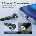 USLION 5A USB-A to iP/Micro/Type-C Cable Fast Charging Data Transmission Copper Core Line 1M/2M Long for iPhone 12 13 14 14 Pro for Huawei Mate50 for Samsung Galaxy S23 for Oppo Reno9
