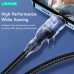 Usams US-SJ511 U71 6A 100W USB-A/USB-C to iP/Micro/Type-C Cable Fast Charging Data Transmission Copper Core Line 1.2M Long for iPhone 12 13 14 14Pro for Samsung Galaxy S23 for Xiaomi 13pro for Oppo Reno9