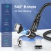 Uslion 5A USB-A to iP/Type-C/Micro Cable QC3.0 Fast Charging Data Transmission Copper Core Line 1M/2M Long for iPhone 12 13 14 Pro 14Pro Max for Huawei Mate50 for Samsung Galaxy S23