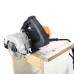 1280W Electric Cutting Machine with 4 Blades Portable Floor Tile Cut Machine 45 Degree Bevel Cutting Woodworking Cutting Machine Industrial Cutter Grade Ceramic Brick Stone