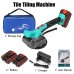 18V 6 Speed Tile Tiling Machine Vibrator Suction LED Light For 120x120cm Ceramic Floor W/ 2pcs Battery