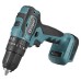 Drillpro 10mm/13mm Cordless Brushless Impact Drill Driver Rechargable Electric Screwdriver Driver Fit Makita