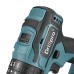 Drillpro 10mm/13mm Cordless Brushless Impact Drill Driver Rechargable Electric Screwdriver Driver Fit Makita