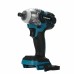 Drillpro 18V 520N.M 1/2'' Li-Ion Brushless Cordless Impact Electric Wrench Driver Replacement Tool