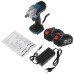 Drillpro 2 in1 520N.M Brushless Impact Cordless Electric Wrench Power Tool W/ 1/2 x Battery