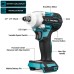 Drillpro 2 in 1 520N.m Brushless Cordless 1/2inch Electric Impact Wrench Replacement for Mak 18V Battery