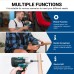 Drillpro 2 in 1 520N.m Brushless Cordless 1/2inch Electric Impact Wrench Replacement for Mak 18V Battery