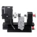 EU Plug 60W Mini Metal Rotating Lathe Wood Lathe 12000RPM Motorized Jigsaw Grinder Wood Metal Lathe