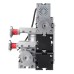 EU Plug 60W Mini Metal Rotating Lathe Wood Lathe 12000RPM Motorized Jigsaw Grinder Wood Metal Lathe