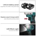 MUSTOOL 1600N.M 6200RPM Brushless Electric Impact Wrench 1/2inch Socket Wrench Forward Lock Switch with/without Battery