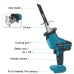 Portable Cordless Electric Saw Reciprocating Saw No Battery with 4PC Blades Metal Wood Cutting Tool for 18V Battery