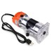 Topshak TS-ET1 800W 110V/220V Electric Wood Trimmer 6.35mm Steel Chuck For Wood Router Chamfering Grooving Curve Cutting Woodworking Planing