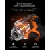 Topshak TS-PW1 380N.M Brushless Electric Impact Wrench LED Working Light Rechargeable Woodworking Maintenance Tool W/ Battery Also For Mak