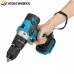 VIOLEWORKS 20+3 Torque 13mm 3 In 1 350 N.M Cordless Electric Impact Drill Driver Brushless Driver Drill Hammer No Battery