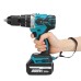 VIOLEWORKS 288VF 3 In 1 Cordless Electric Impact Drill Driver Brushless Driver Drill Hammer with EU Plug LED Working Light
