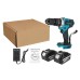 VIOLEWORKS 288VF 3 In 1 Cordless Electric Impact Drill Driver Brushless Driver Drill Hammer with EU Plug LED Working Light