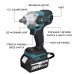 VIOLEWORKS 520N.M 1/2'' Electric Cordless Brushless Impact Wrench With 1/2 Battery