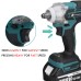 VIOLEWORKS 520N.M 1/2'' Electric Cordless Brushless Impact Wrench With 1/2 Battery