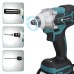 VIOLEWORKS 520N.M 1/2'' Electric Cordless Brushless Impact Wrench With 1/2 Battery