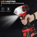 VIOLEWORKS 580N.M 2 in 1 Electric Cordless Brushless Impact Wrench Driver Socket Screwdriver