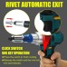 VIOLEWORKS 88VF Brushless Rivet Riveter Guns Automatic Blind Riveter Fit Makita18V