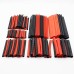 127 Pcs Heat Shrink Tubing Set 2:1 Thermoresistant Tube Red Black Shrink Wrapping Wire Protection Heat-shrinkable Sheath