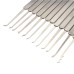 12Pcs Lock Picks Tools Set Lock Opener Locksmith Tools Various Transparent Locks Combination, Locksmith Tools Kit