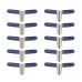 42PCS Rubber Padlock Type Lockpicking Tool Set Suitable for Opening One-Word Locks, Car Locks, Padlocks, Etc.
