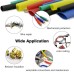 560pcs 40mm Shrinking Heat Shrink Tubing 2:1 Polyolefin Tube Sleeve Wrap Wire Set Multicolor